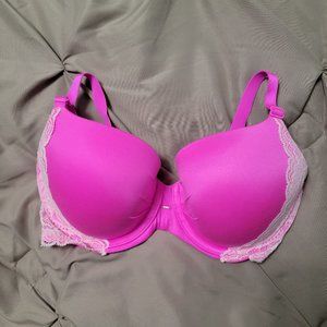 BRA | Victoria's Secret - Fabulous - Lined Demi Bra - 32DD, Fuchsia
